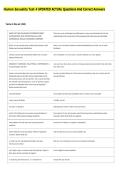 Human Sexuality Test 4 UPDATED ACTUAL Questions And Correct Answers 