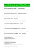 EAWS- FRCNW BOARD STUDY GUIDE QUESTIONS AND ACTUAL ANSWERS&period;