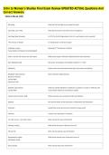 Intro to Women's Studies Final Exam Review UPDATED ACTUAL Questions And &NewLine;Correct Answers 