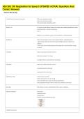 ASU SHS 310 Respiration for Speech UPDATED ACTUAL Questions And &NewLine;Correct Answers 