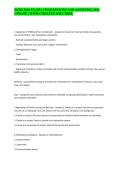 NURS 3016 EXAM &vert; 139 QUESTIONS AND ANSWERS &vert; 2026 UPDATE &vert; WITH CMPLETE SOLUTION&period;&NewLine;
