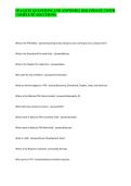 FFA QUIZ QUESTIONS AND ANSWERS &vert; 2026 UPDATE &vert; WITH COMPLETE SOLUTIONS&period;&NewLine;