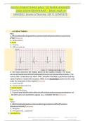 Test Bank Relias Dysrhythmia Basic A and B Questions and Answers Complete Verified A&plus; Graded