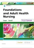 Test Bank for Foundation of Nursing&comma; 9th Edition Cooper Questions and Answers 2024&sol;2025 Guide&NewLine;