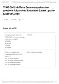 IT-105 GMU MidTerm Exam comprehensive questions fully solved & updated &lpar;Latest Update 2026&rpar; UPDATE&excl;&excl;&NewLine;&NewLine;