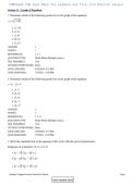 TEST BANK FOR ALGEBRA AND TRIGONOMETRY 11TH EDITION LARSON WITH ALL CHAPTERS&comma; COMPLETE QUESTIONS AND ANSWERS LATEST UPDATE GRADED A