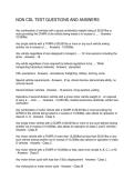 NON CDL TEST QUESTIONS AND ANSWERS