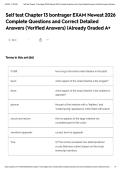 Self test Chapter 13 bontrager EXAM Newest 2026 Complete Questions and Correct Detailed Answers &lpar;Verified Answers&rpar; &vert;Already Graded A&plus;&NewLine;&NewLine;
