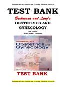 Beckmann and Ling&rsquo;s Obstetrics and Gynecology &lpar;9th Edition&rpar; &ndash; Complete Test Bank with Questions and Verified Answers for Exam Preparation