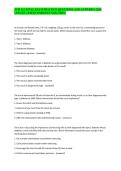 NUR 112 FINAL EXAM PRACTICE QUESTIONS AND ANSWERS &vert; 2026 UPDATE &vert; WITH COMPLETE SOLUTION&period;&NewLine;