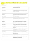 BUS 101 Exam &num;1 - Chapters 1-5 ACTUAL UPDATED Questions and CORRECT &NewLine;Answers 