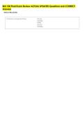 BUS 100 Final Exam Review ACTUAL UPDATED Questions and CORRECT  &NewLine;Answers 