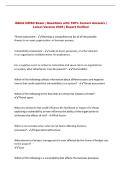 ISACA CRISC Exam &vert; Questions with 100&percnt; Correct Answers &vert; &NewLine;Latest Version 2026 &vert; Expert Verified