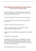 CRISC Exam Package &vert; Comprehensive Questions and Answers &vert; 2026&sol;2027