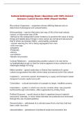 Cultural Anthropology Exam &vert; Questions with 100&percnt; Correct &NewLine;Answers &vert; Latest Version 2026 &vert; Expert Verified 