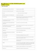 BUS-A200 &lpar;Exam 1&rpar; ACTUAL UPDATED Questions and &NewLine;CORRECT Answers 