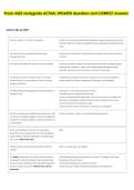 Praxis 5422 studyguide ACTUAL UPDATED Questions and CORRECT Answers 