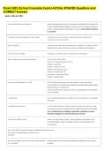 Praxis 5422 &lpar;School Counselor Exam&rpar; ACTUAL UPDATED Questions and &NewLine;CORRECT Answers 