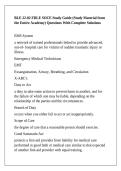 BLE 22-02 FDLE SOCE Study Guide &lpar;Study Material from the Entire Academy&rpar; Questions With Complete Solutions