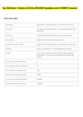 Zoo 523 Exam 1 Review ACTUAL UPDATED Questions and CORRECT Answers 