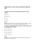 C785 Biochemistry - Week 4&colon; Genetics and Molecular Biology 2026&NewLine;&vert;WGU