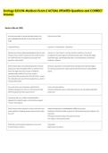 Zoology 523 UW-Madison Exam 2 ACTUAL UPDATED Questions and CORRECT &NewLine;Answers
