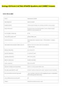 Zoology 523 Exam 2 ACTUAL UPDATED Questions and CORRECT Answers