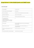 Zoology 523 Exam 1 ACTUAL UPDATED Questions and CORRECT Answers