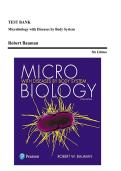 Microbiology with Diseases by Body System Robert Bauman &ndash; Complete Test Bank with Questions and Verified Answers for Exam Preparation