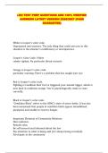 LEO TEST PREP QUESTIONS AND 100&percnt; VERIFIED ANSWERS LATEST VERSION 2026&sol;2027 &lpar;PASS GUARANTEE&rpar;&NewLine;&NewLine;