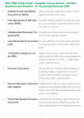 WGU D662 Study Guide - Complete Course Review - Verified Questions and Answers - A&plus; Guaranteed Success 2026