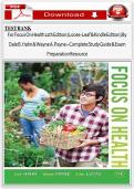 Focus on Health 11th Edition &lpar;Loose-Leaf & Kindle Edition&rpar; by Dale B&period; Hahn & Wayne A&period; Payne &ndash; Complete Study Guide & Exam Preparation Resource