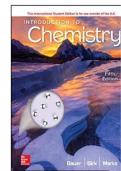 Test Bank for Introduction to Chemistry 5th Edition Bauer &sol; All Chapters 1 - 17 &sol; Full Complete 2023&NewLine;