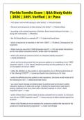Florida Termite Exam &vert; Q&A Study Guide&NewLine;&vert; 2026 &vert; 100&percnt; Verified &vert; A&plus; Pass