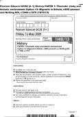 Pearson Edexcel GCSE &lpar;9&ndash;1&rpar; History PAPER 3&colon; Modern depth &NewLine;study Option 31&colon; Weimar and Nazi Germany&comma; 1918&ndash;39 &NewLine;&lpar;1H10&sol;31&rpar;