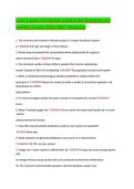 Level 1 water distribution practice test Questions and &NewLine;verified answers 2026 &sol;2027 rationalies 