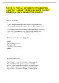 WGU D413 PA EXAM QUESTIONS AND VERIFIED&NewLine;ANSWERS &vert; LATEST VERSION &vert; UPDATED 2026&sol;2027 &vert;&NewLine;GRADED A&plus; &vert; 100&percnt; GUARANTEE SUCCESS&period; 