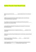 Barber Practice State Board Exam pdf