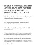 PRINCIPLES OF ECONOMICS A STREAMLINED &NewLine;APPROACH COMPREHENSIVE STUDY GUIDE &NewLine;2026 MICROECONOMICS AND &NewLine;MACROECONOMICS CORE CONCEPTS