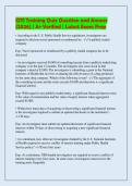CITI Training Quiz Question and Answer&NewLine;&lpar;2026&rpar; &vert; A&plus; Verified &vert; Latest Exam Prep