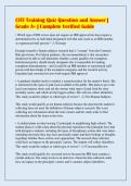 CITI Training Quiz Question and Answer &vert;&NewLine;Grade A&plus; &vert; Complete Verified Guide&NewLine;