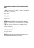 C785 Biochemistry Final Exam Version 3 Practice Questions 2026&NewLine;&vert;WGU