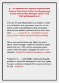 ICC RF Residential Fire Sprinkler Inspector-Plans &NewLine;Examiner Exam Actual Verified Test Questions and &NewLine;Correct Answers With Rationales LATEST THIS &NewLine;YEAR&period;pdf&vert;&vert;Newest Exam&excl;&excl;&excl;