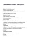DANB general chairside practice exam REVISED AND UPDATED FOR 2026&sol;2027 ACTUAL EXAM COMPLETE QUESTIONS AND CORRECT DETAILED ANSWERS &lpar;VERIFIED ANSWERS&rpar; &vert;ALREADY GRADED A&plus;&vert;&vert;BRAND NEW&excl;&excl;&NewLine;