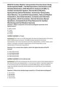EKG210 Cardiac Rhythm Interpretation Practice Exam Study Guide Updated 2026  &vert;  Verified Questions and Answers with Detailed Rationales &vert; ECG Waveform Analysis &lpar;P&comma; QRS&comma; T&rpar;&comma; Cardiac Conduction System&comma; Normal Sinus Rhythm&comma; Dysrhythmias &lpar;Atrial Fibrillation&comma;
