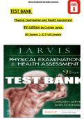Physical Examination & Health Assessment Test Bank &ndash; All Chapters 1&ndash;32 &lpar;2024&rpar;