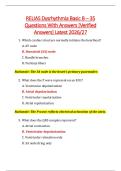 RELIAS Dysrhythmia Basic B &ndash; 35 &NewLine;Questions With Answers &lbrack;Verified &NewLine;Answers&rsqb; Latest 2026&sol;27 