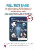 Test Bank For Goulds Pathophysiology for the Health Professions 7th Edition by VanMeter and Hubert 9780323792882 Chapter 1-28 All Chapters with Answers and Rationals&NewLine;