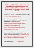 SOD Theory 2 &lpar;2026&sol;2027&rpar; Exam &vert;&vert;Verified Exam&excl;&excl;&excl;&vert;&vert; &NewLine;Most Recent Exam Actual Complete Real Exam &NewLine;Questions And Correct Answers &lpar;Verified Answers&rpar; &NewLine;Already Graded A&plus; &vert; Guaranteed Success&excl;&excl; Newest &NewLine;Exam&excl;&excl;&excl; 