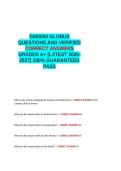 GMS850 GLOBUS EXAM QUESTIONS AND VERIFIED CORRECT ANSWERS GRADED A&plus; -LATEST 2026-2027- 100- GUARANTEED PASS&period;docx&NewLine;&NewLine;